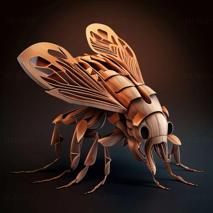 3D model Orasemorpha sparsepilosa (STL)